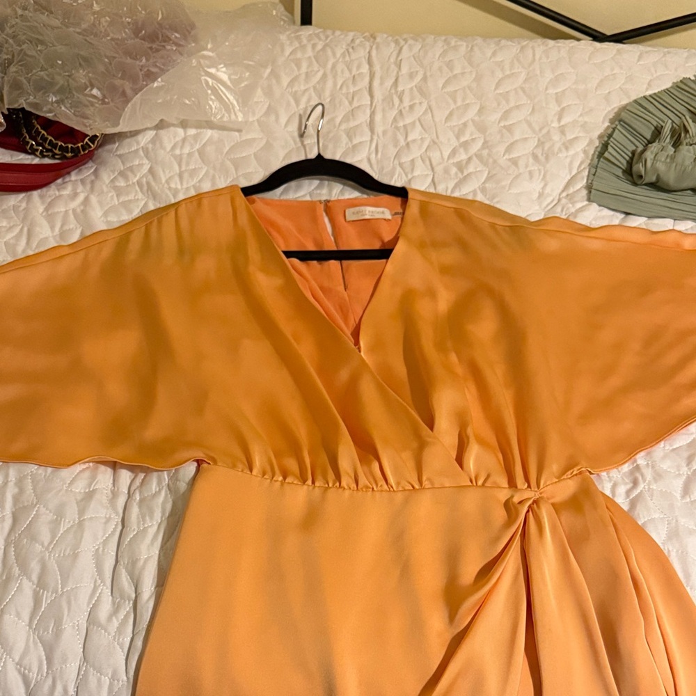 Ramy Brook Vibrant Orange Dress